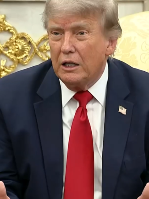 President Trump doubled down Wednesday afternoon on his position that he would not sign a bipartisan housing bill until Congress approves his controversial voting bill that does not have enough support to pass.