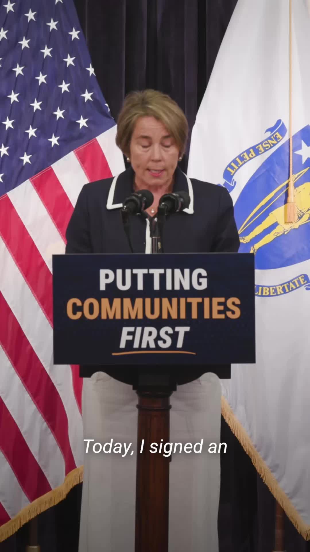 Today I signed an executive order giving people a full voice in whether data centers will be built in their communities.   If communities don’t say yes, we will say no.