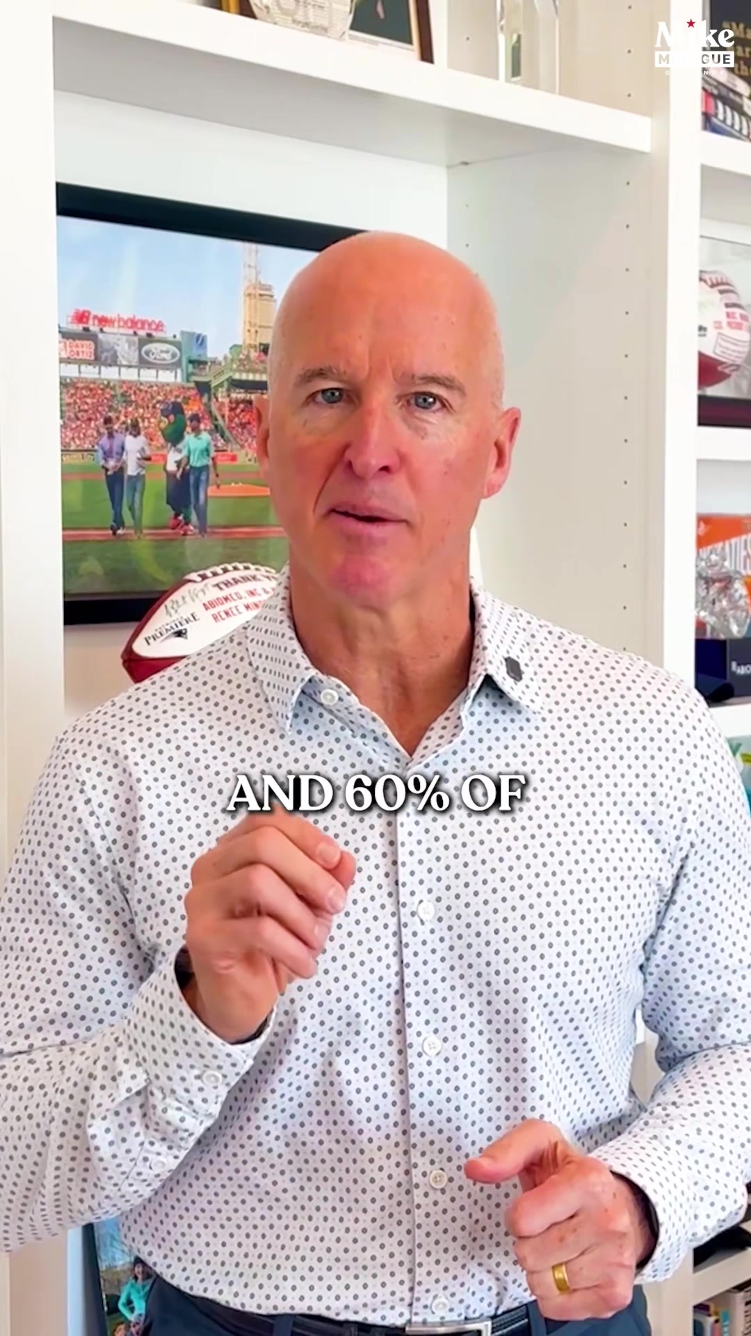 60% of the people leaving Massachusetts are between 25 and 44. That's our future. That's why we need a new kind of governor that puts people before politics.