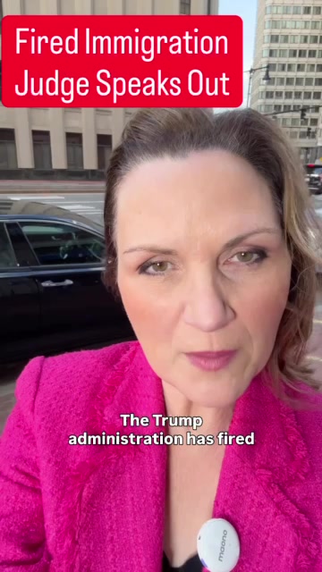 The Trump administration has fired the Boston immigration court judge who blocked the deportation of a Tufts student. The now former judge says firing decisions threaten to erode the independence of the courts. 
