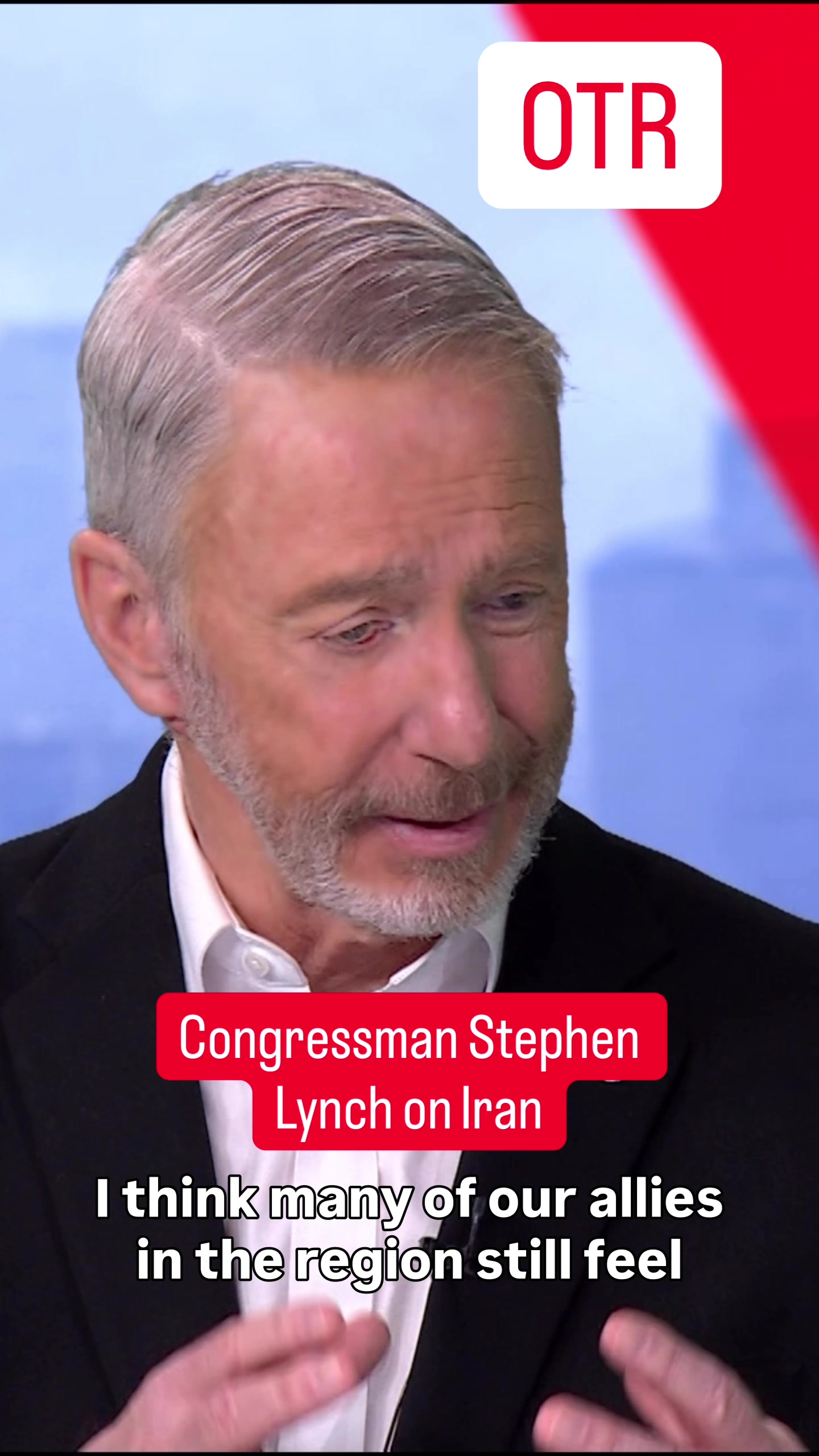 On OTR, Congressman Stephen Lynch weighs in on Iran, questioning what the US has gained from the war. 
