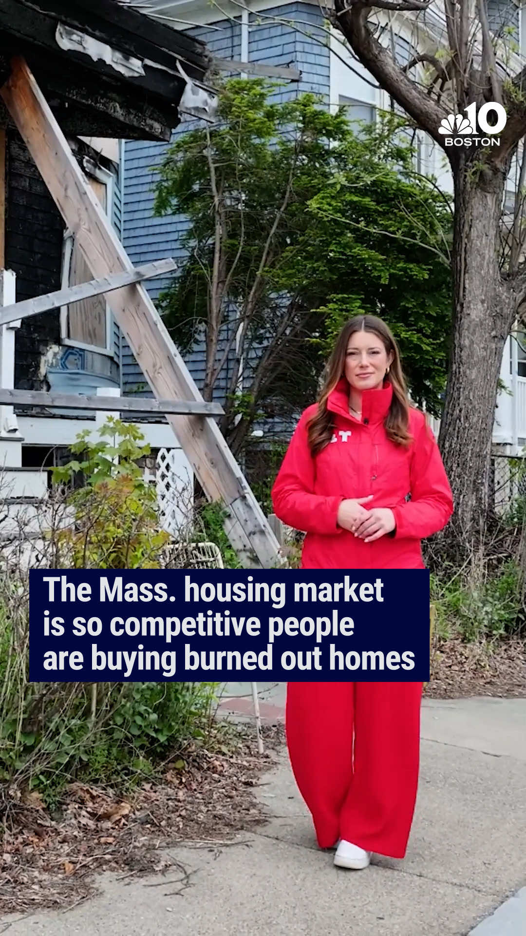 Even homes destroyed by fire can attract strong interest from buyers across the Boston area, highlighting just how competitive—and unconventional—the Massachusetts housing market has become.