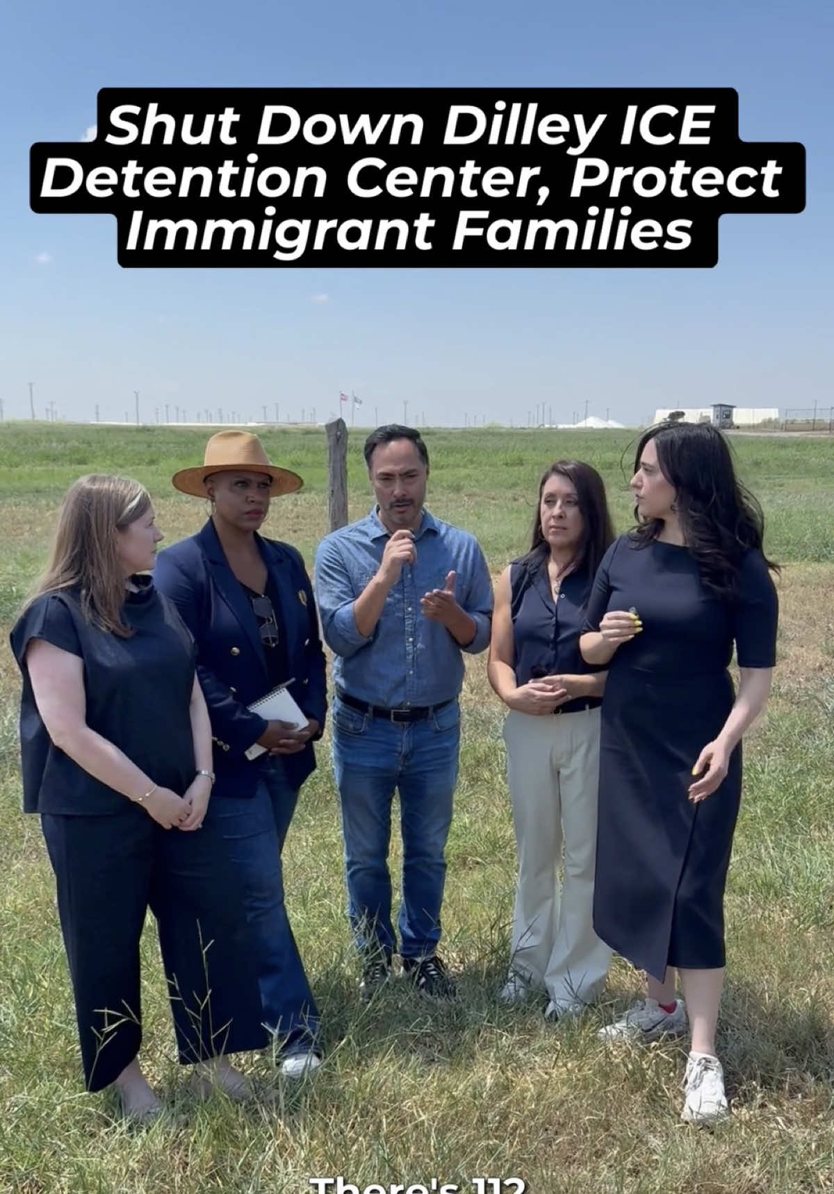 After conducting critical oversight of the Dilley ICE detention center, our message is clear: Dilley must be shut down and ICE must stop family separation, medical negligence, & childhood trauma.
