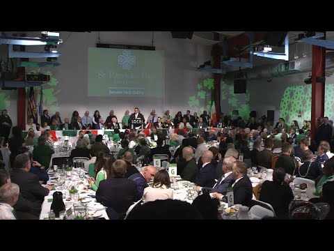 Mass. lawmakers gather for annual St. Patrick's Day breakfast