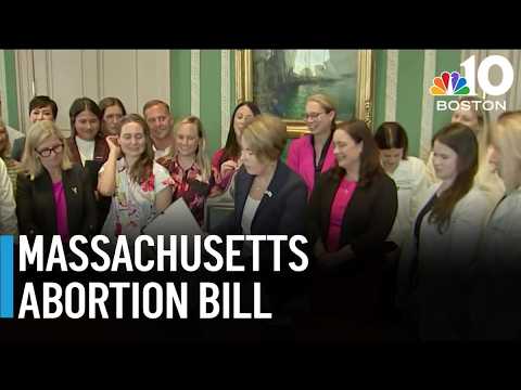 Massachusetts abortion bill signed into law by Gov. Healey