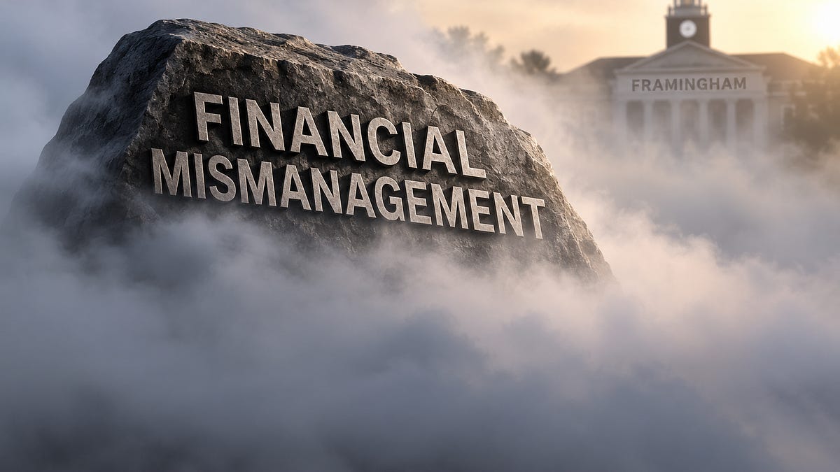 The True Scale of Financial Mismanagement of Framingham City Government Begins To Emerge