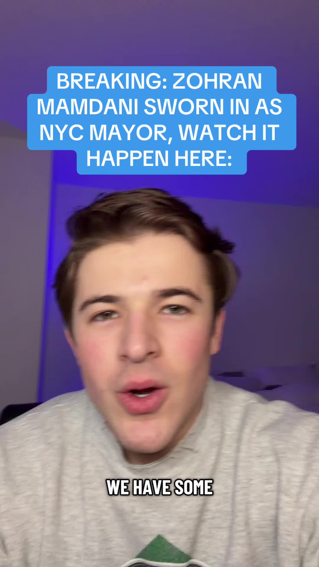 Zohran Mamdani Sworn in as NYC Mayor