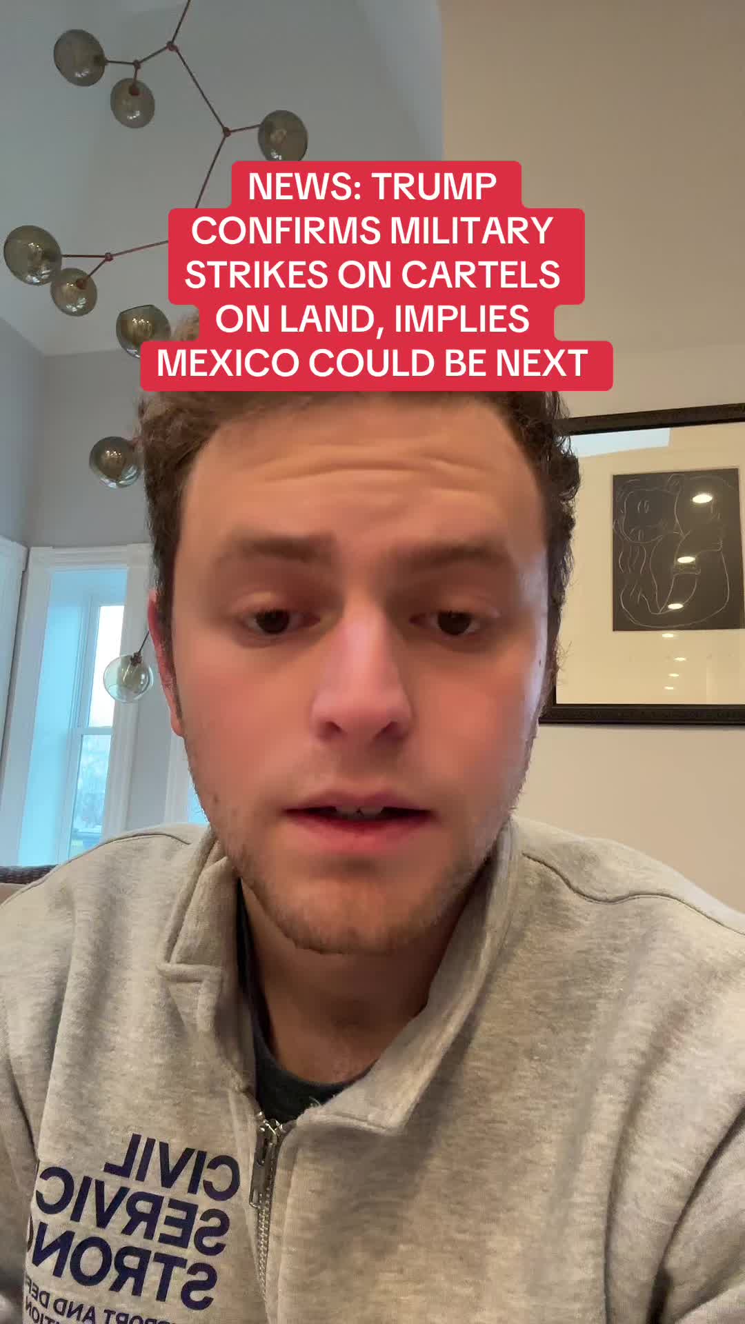 Trump Confirms Military Strikes on Cartels on Land