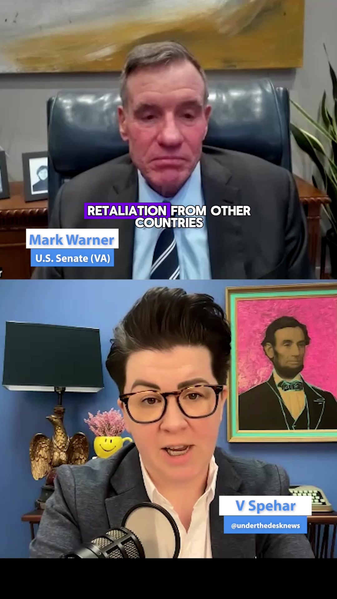 Senator Mark Warner “the trust has been broken” with our allies over Venezuela actions