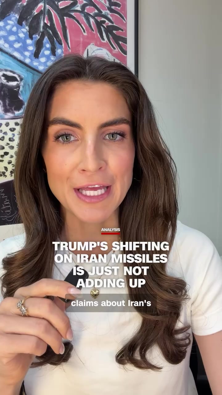Since the start of the Iran war, President Trump has argued: 1) Iran’s missile capability should be destroyed  2) That their missile capability largely was destroyed, even as Iran was still firing missiles  