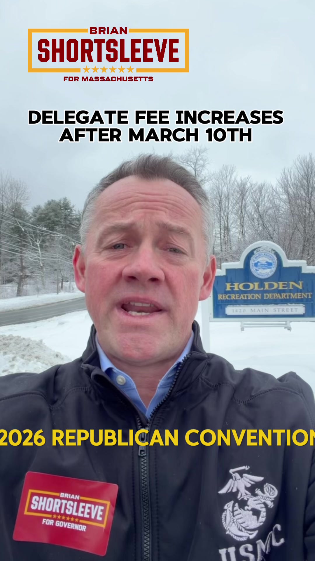 ATTN 2026 MASSGOP CONVENTION DELEGATES: MassGOP is increasing the delegate fee from $150 to $200 after March 10th. There’s no reason to pay more than you have to.