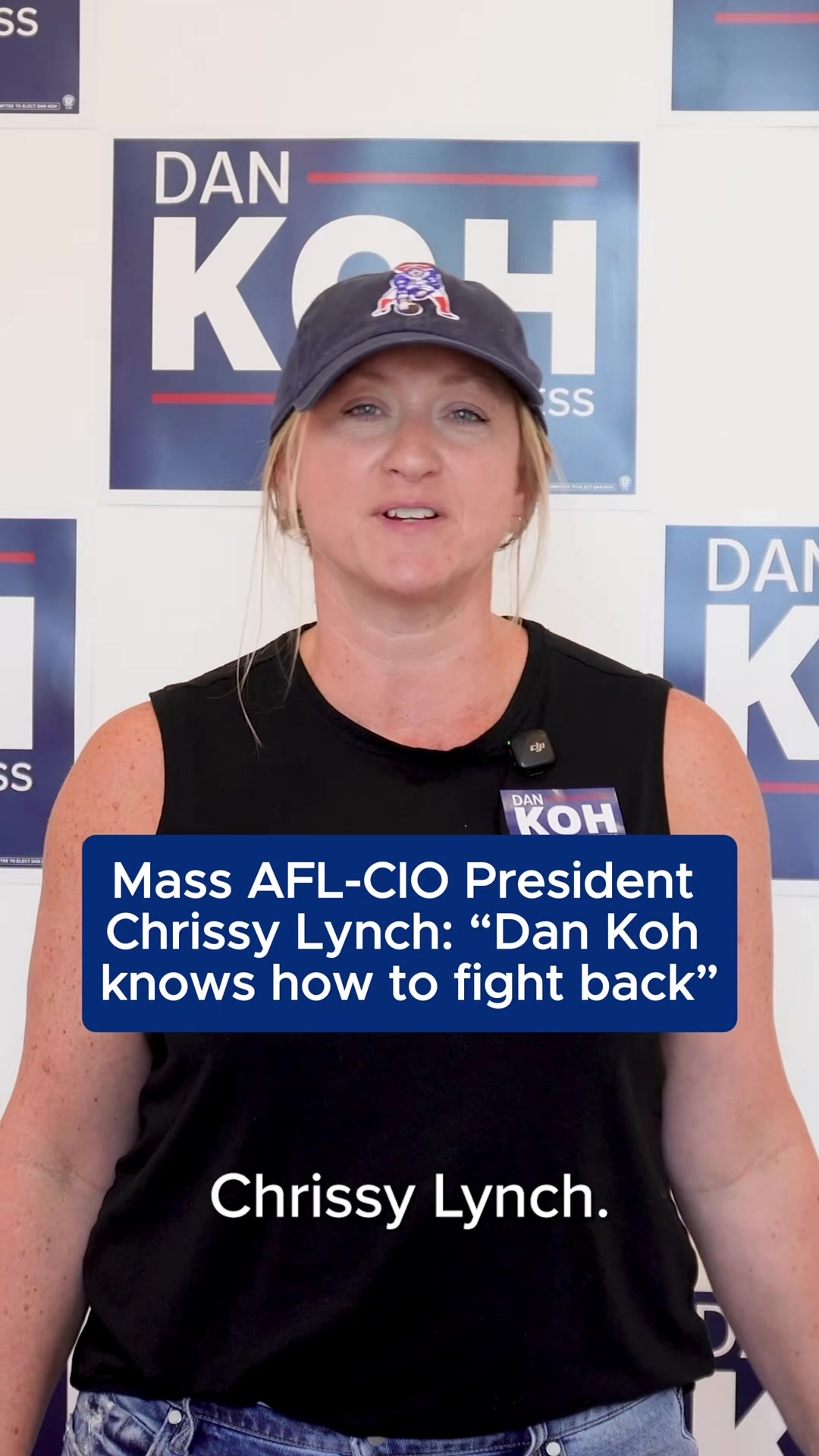 Massachusetts AFL-CIO President Chrissy Lynch knows what’s at stake.  And she know I have the experience we need right now to right back against this administrations disastrous cuts.  Working people built this district.