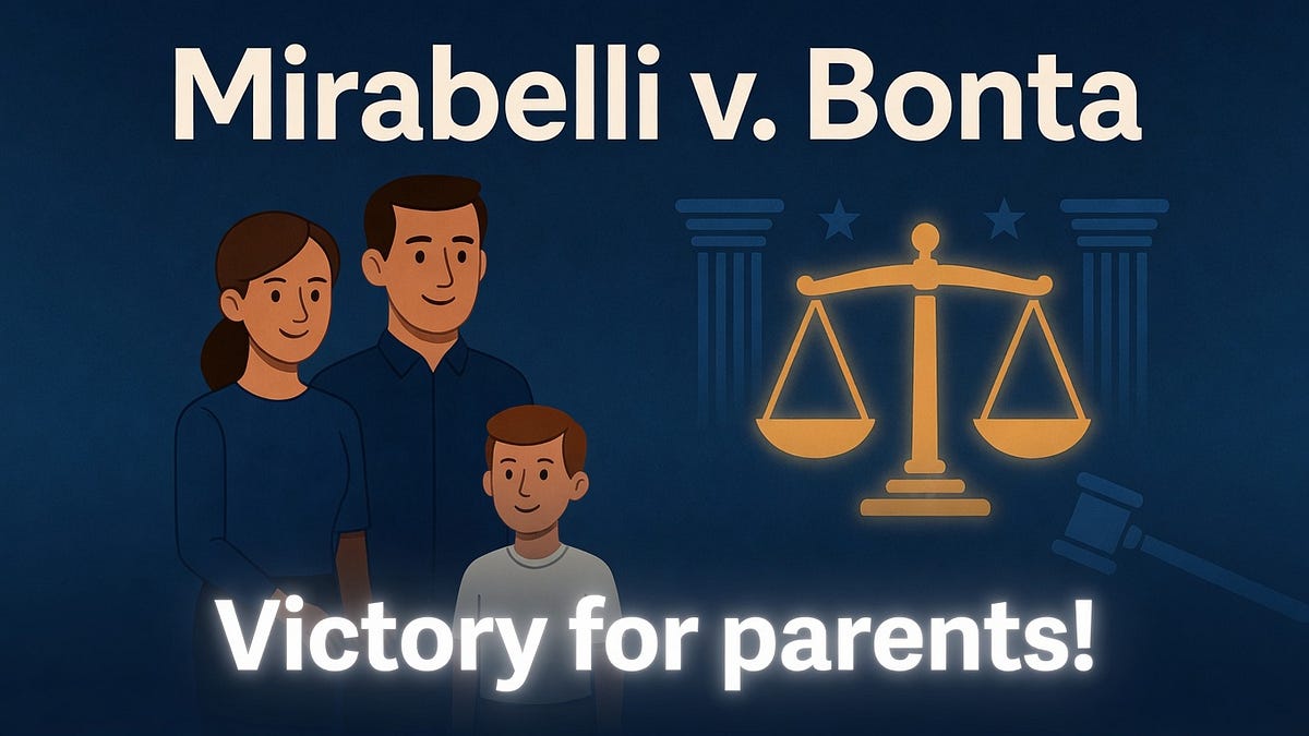 NEW RESOURCE: Mirabelli v. Bonta and the Constitutionality of Gender Identity Policies in Public Schools