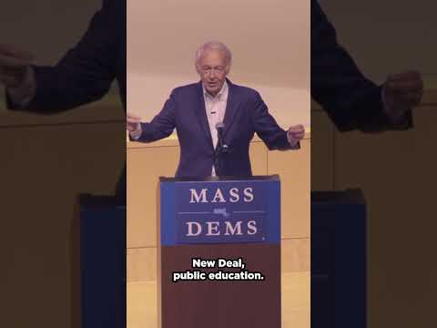 Senator Ed Markey Speaks at the Massachusetts Democratic State Committee