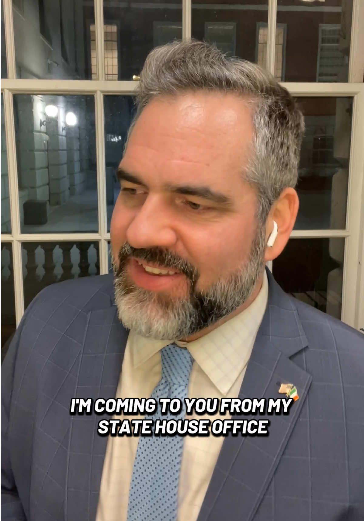 After a 13-hour day on Beacon Hill, I recorded this video from my State House office Wednesday night. 