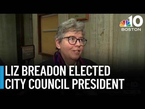 Liz Breadon becomes Boston City Council president