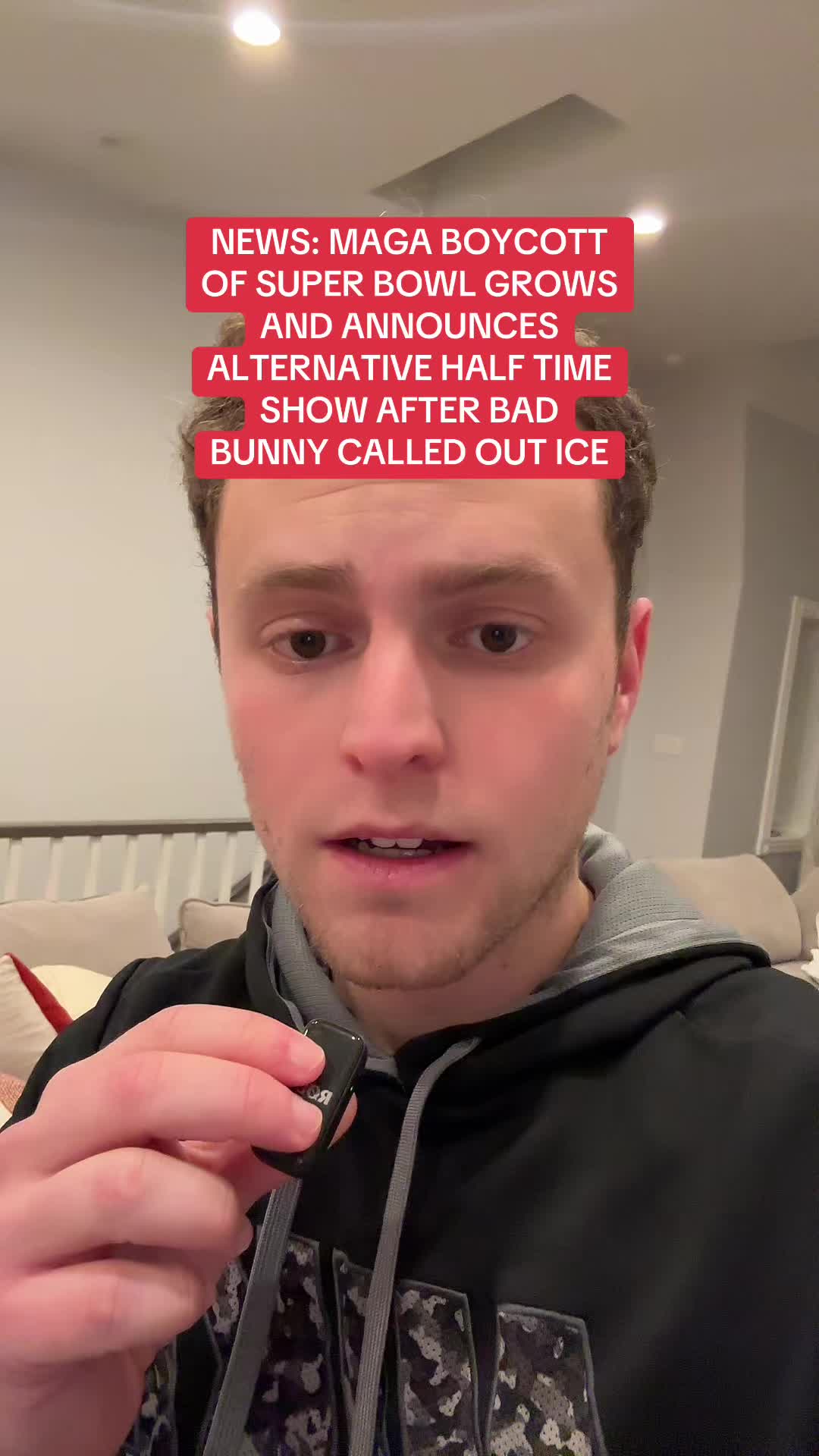 MAGA BOYCOTT OF SUPER BOWL GROWS AND ANNOUNCES ALTERNATIVE HALF TIME SHOW AFTER BAD BUNNY CALLED OUT ICE