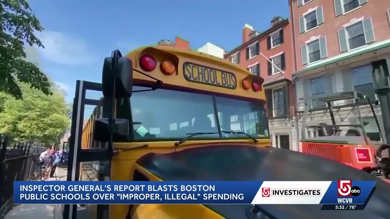 Inspector general blasts Boston Schools over nearly $1 million in improper spending