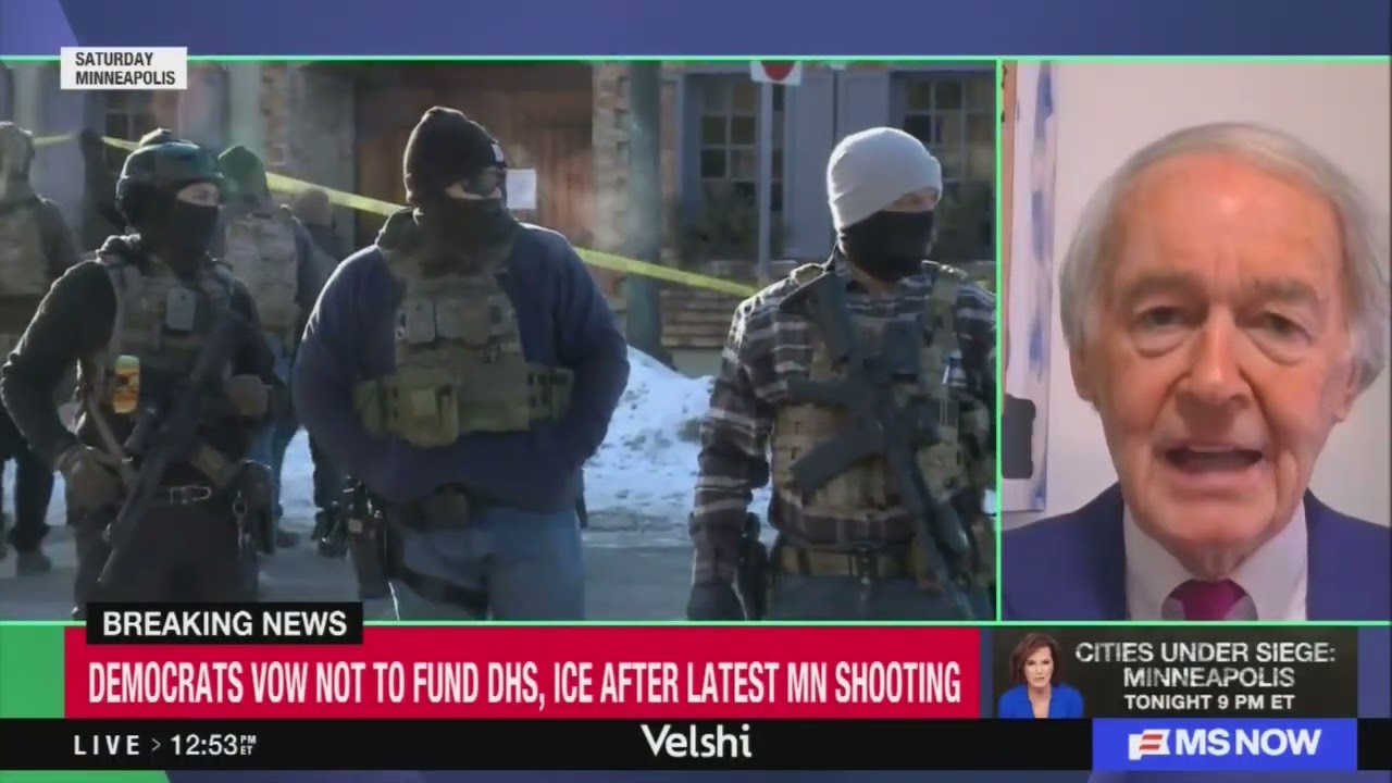 Senator Markey to Ali Velshi: No Funding for DHS and ICE