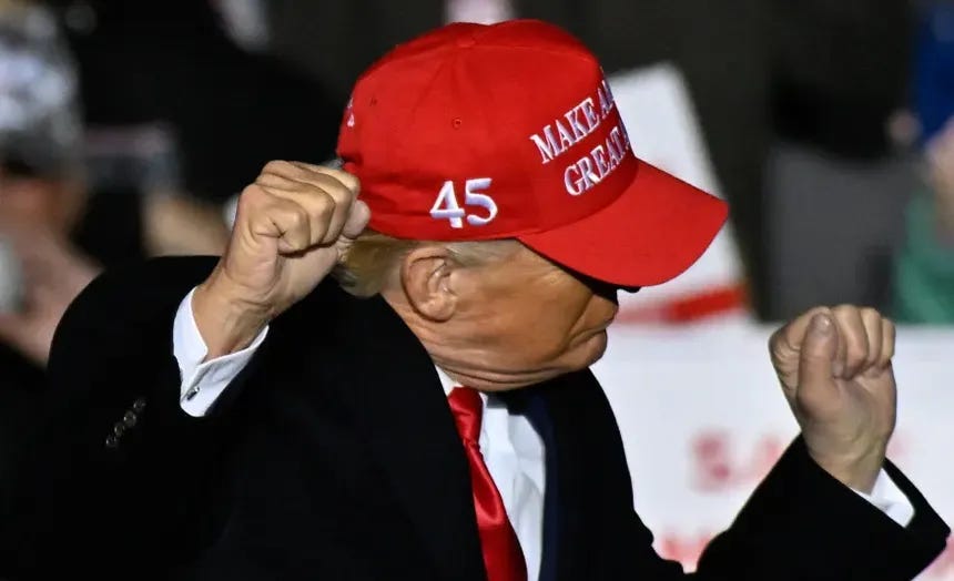Grifter-in-Chief doesn’t just sock it to billionaires--he’s gouging his red-hatters, too