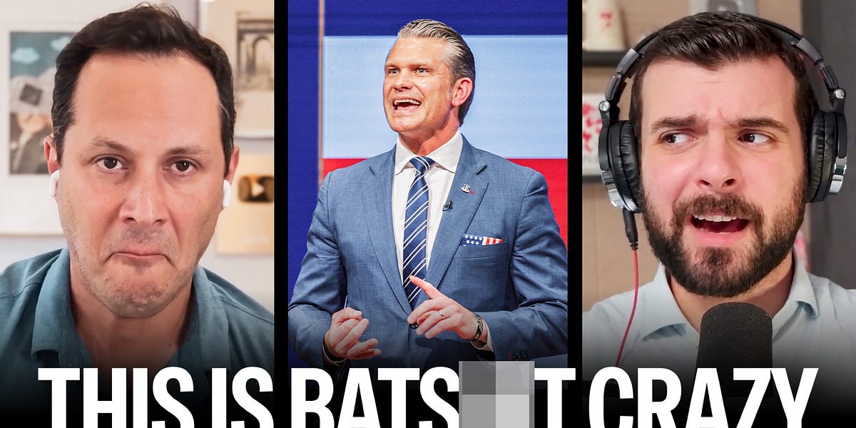 Pete Hegseth's Speech Was a Hyper-Macho Freak Show