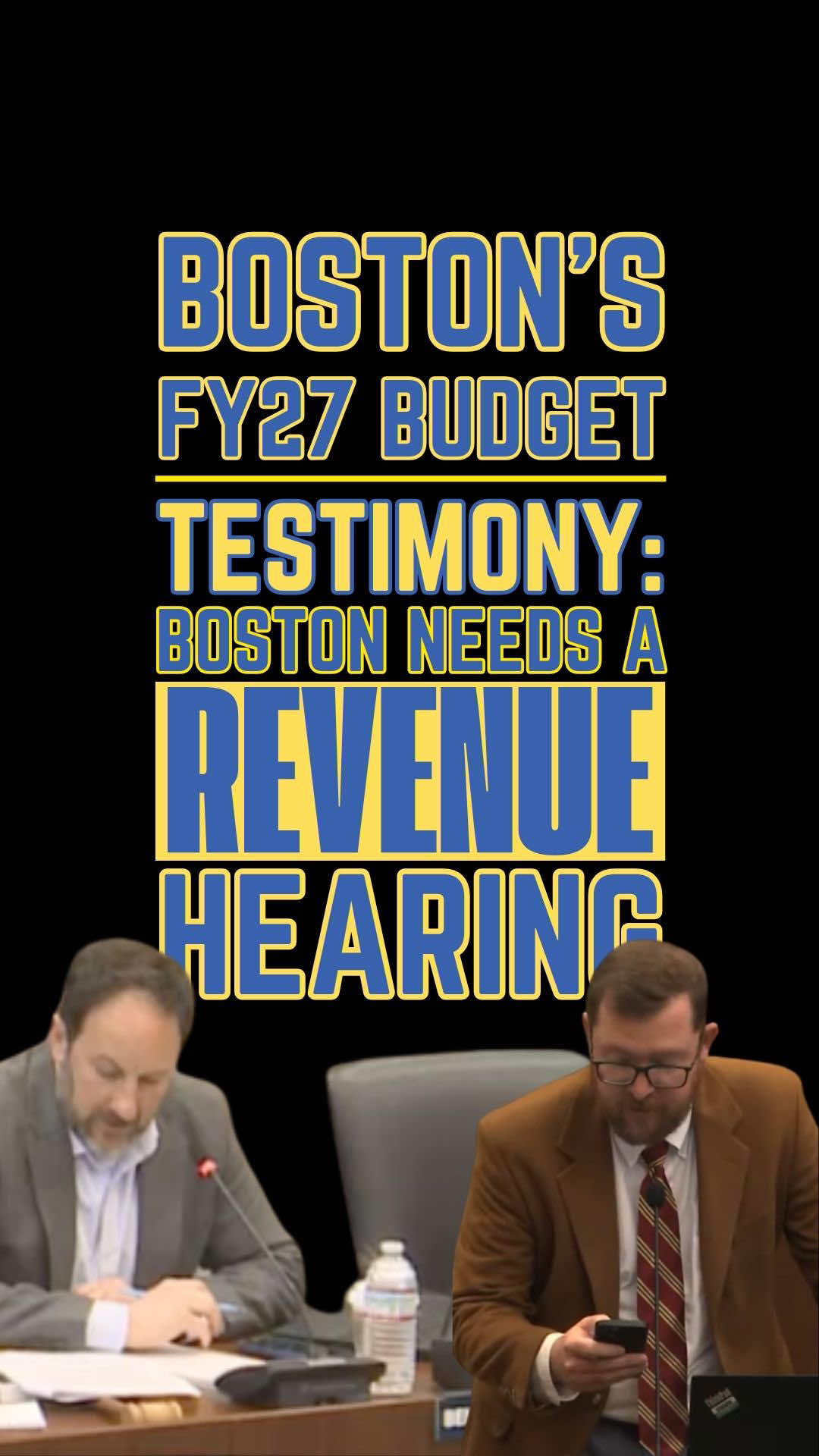 BPI testified at the Boston City Council’s Operating Budget hearing about how Boston budget officials dismissed warnings about falling office values and overestimated revenue in FY26, contributing to the $100M+ deficit.