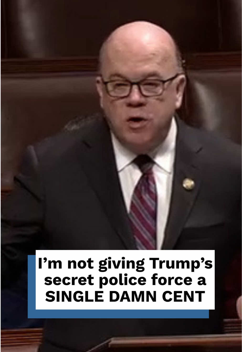 To protect the American People, we must abolish Trump’s paramilitary secret police force. That’s why I voted HELL NO to another cent for ICE.