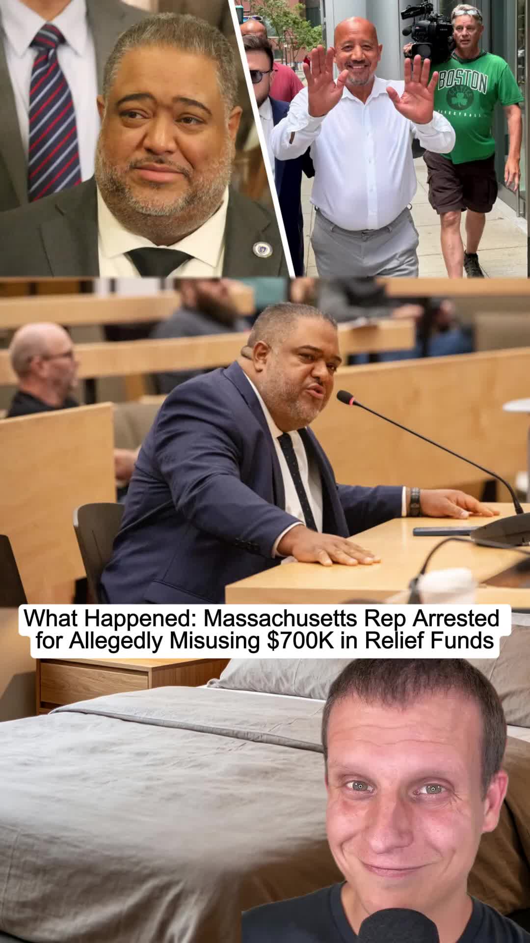 Massachusetts State Rep. Francisco Paulino has been arrested and indicted on 11 counts related to alleged fraud involving pandemic relief funds.