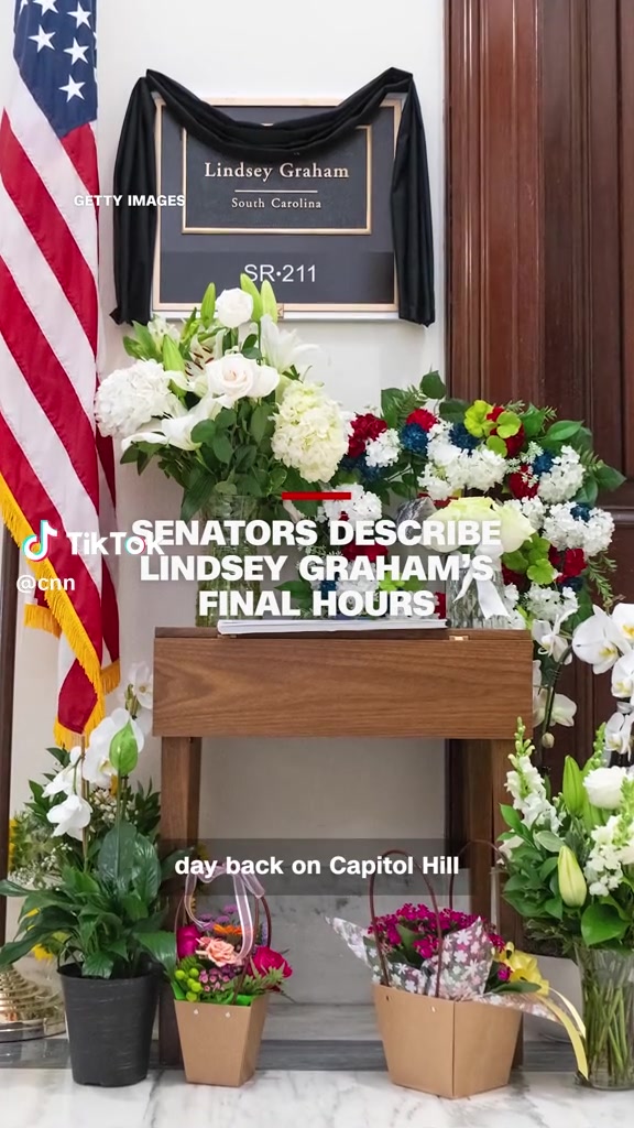 What senators told me about the final hours of Lindsey Graham’s life 