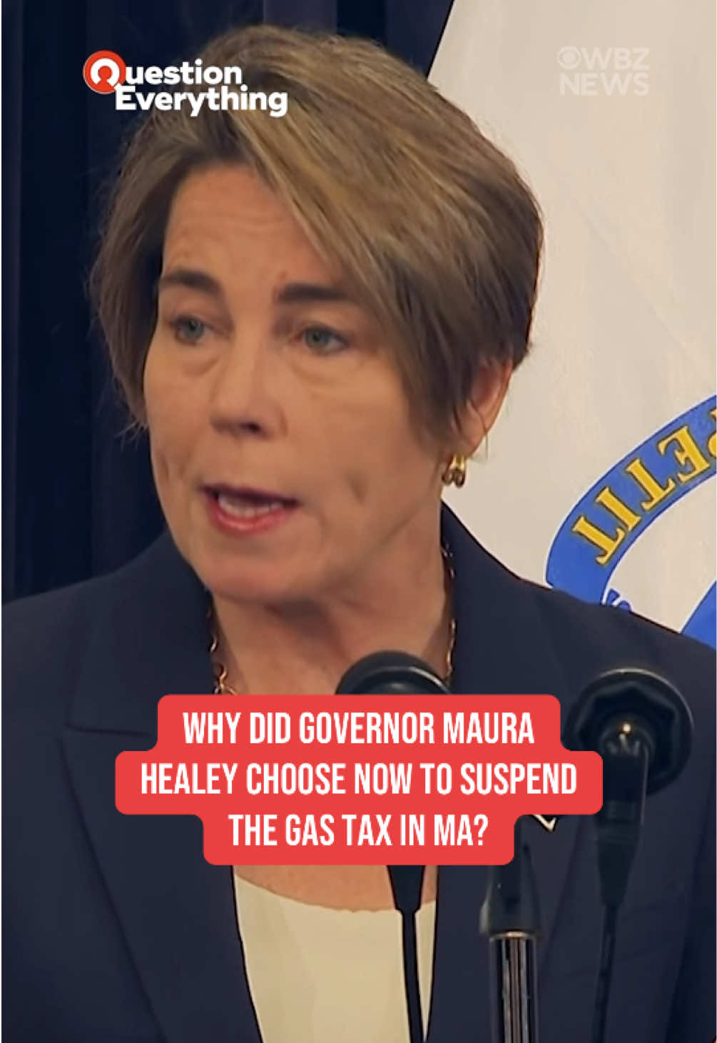  Maura Healey announced Tuesday that she is filing legislation to suspend the gas tax in Massachusetts for two months.