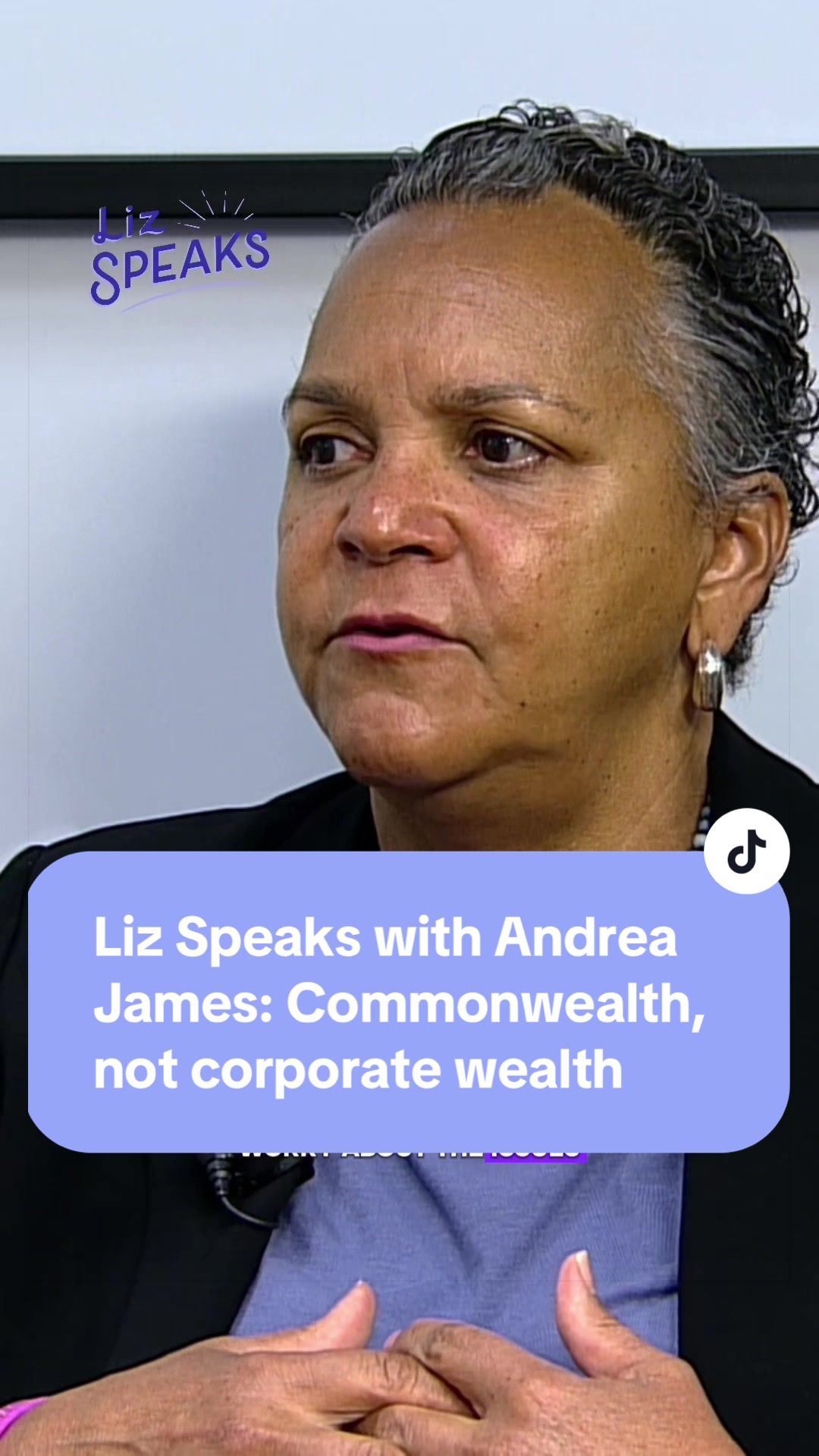 On the next episode of the Liz Speaks Podcast, @Andrea James for Governor, candidate for governor of Massachusetts, explains why we need to look at people instead of corporate interests to solve our state’s problems.