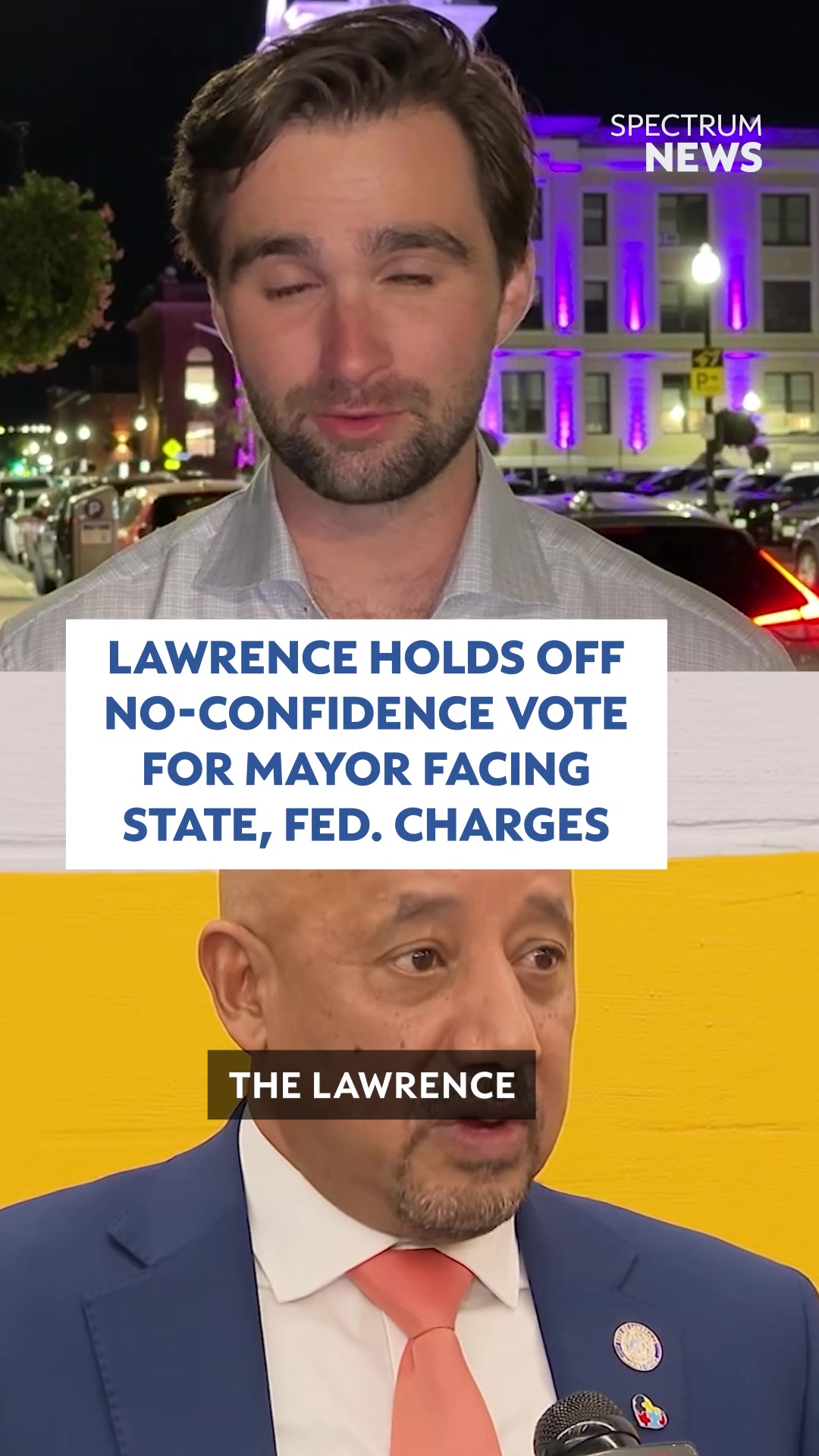 The Lawrence City Council last night opted not to take a vote of no-confidence against mayor Brian DePeña who is facing more than 20 federal and state criminal charges.