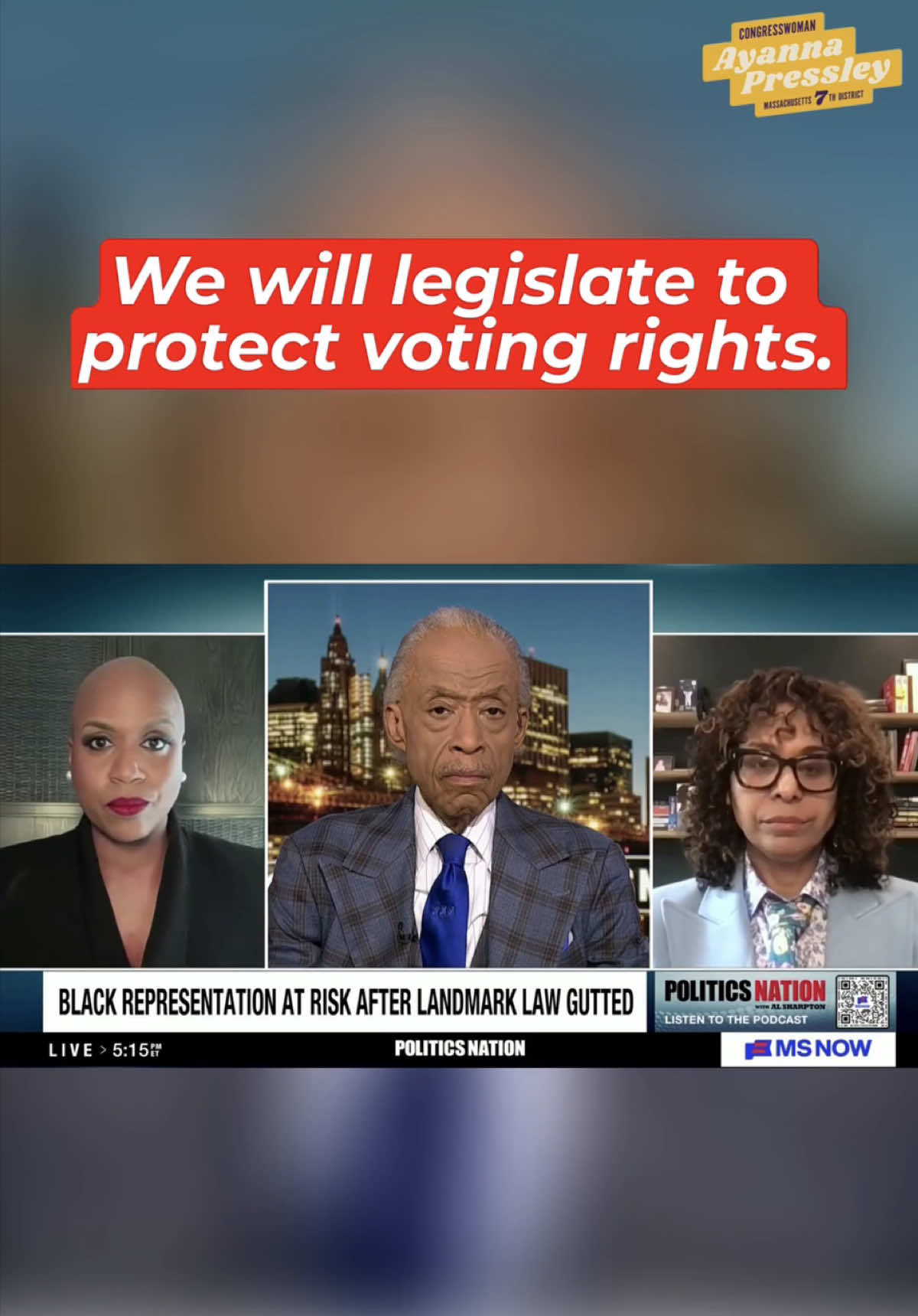 We won't let Trump, Republicans, or the Supreme Court erase Black voters, Black power, and Black progress.  While they come for our fundamental freedoms, we'll continue to litigate, legislate, organize, and mobilize for our full rights and citizenship.