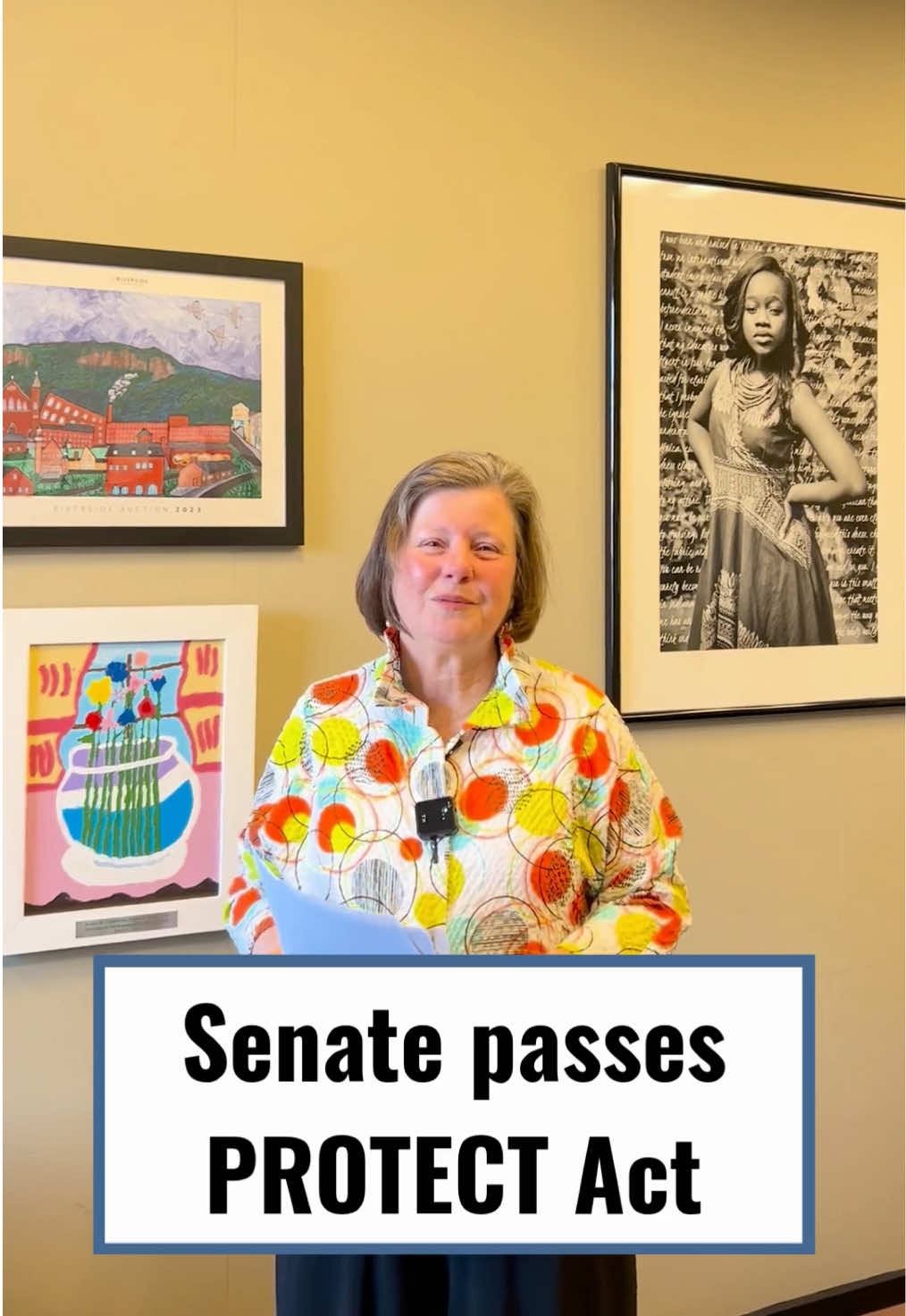 Live from the State House after passing the PROTECT Act.